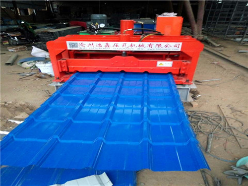 浩鑫壓瓦機(jī)840-900一機(jī)三用琉璃瓦雙層機(jī)