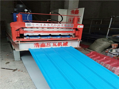 湖南邵陽全自動840-900型雙層壓瓦機(jī)